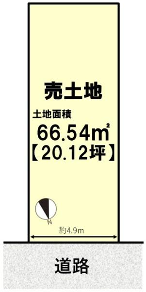向日市上植野町馬立の売土地