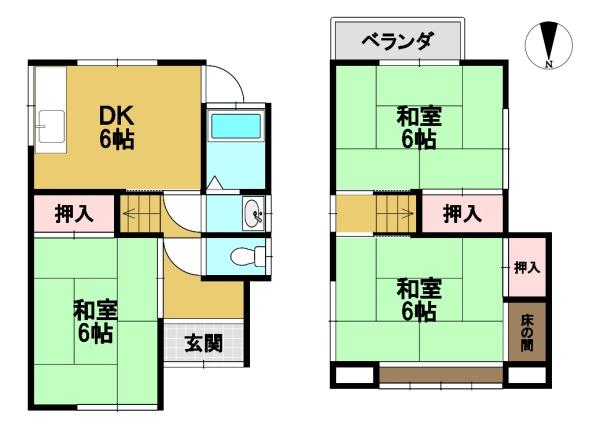 京都市南区久世築山町の中古一戸建