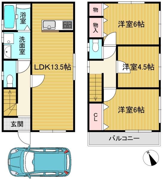 京都市西京区大枝塚原町の中古一戸建て