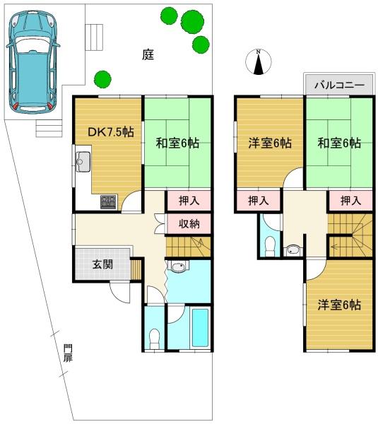 京都市西京区大原野東境谷町３丁目の中古一戸建て