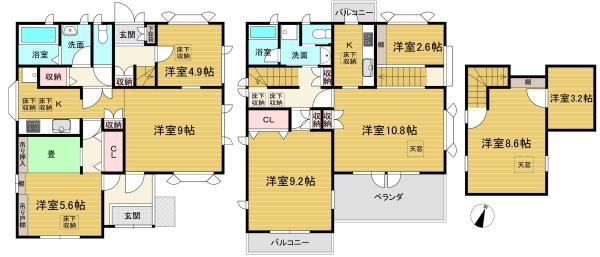 京都市西京区川島玉頭町の中古一戸建