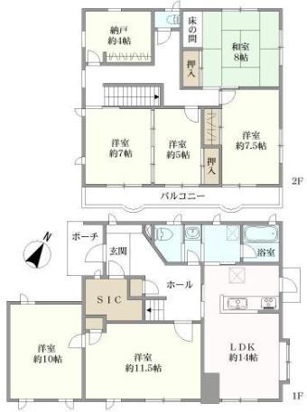 京都市西京区大原野上里鳥見町の中古一戸建