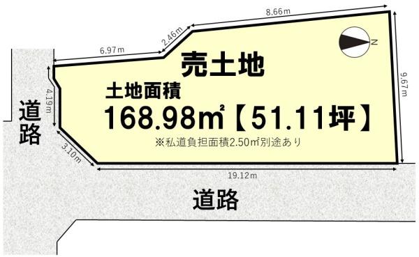 京都市西京区桂艮町の売土地
