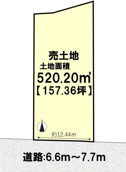 向日市寺戸町八ノ坪の売土地