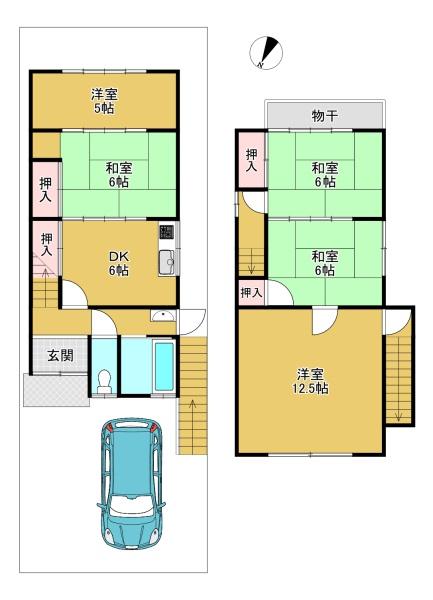 京都市西京区大原野南春日町の中古一戸建