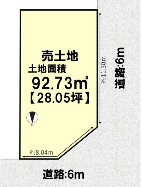 京都市西京区樫原釘貫の売土地