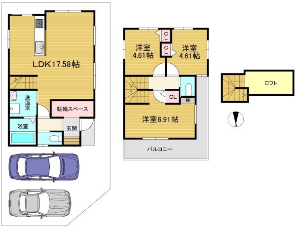 京都市西京区樫原釘貫の売土地