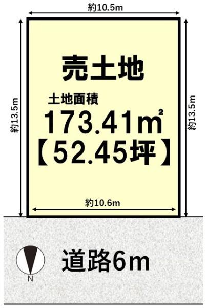 京都市西京区下津林佃の売土地