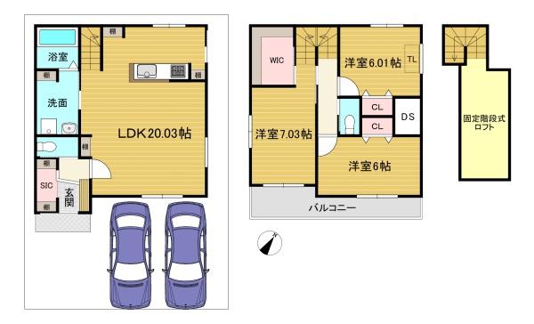 京都市西京区下津林中島町の売土地