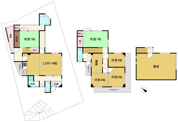 向日市向日町南山の中古一戸建