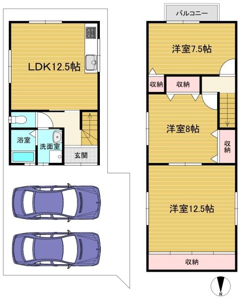 京都市西京区川島権田町の中古一戸建
