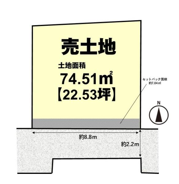 京都市西京区桂木ノ下町の売土地