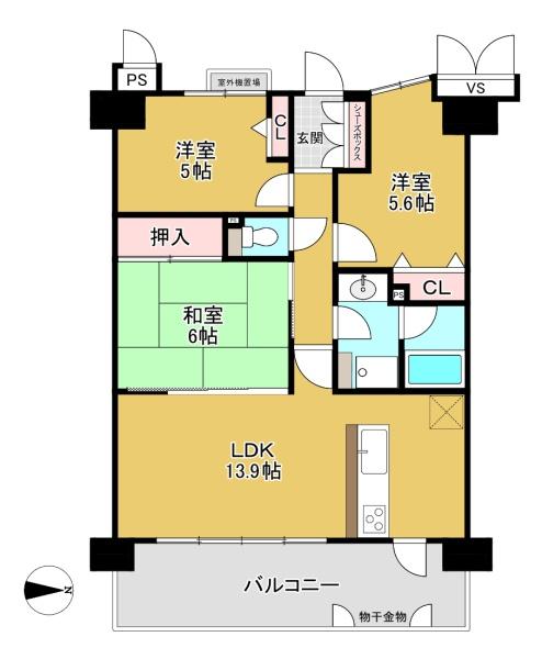 ディオ・フェルティ向日東Ⅱ番館