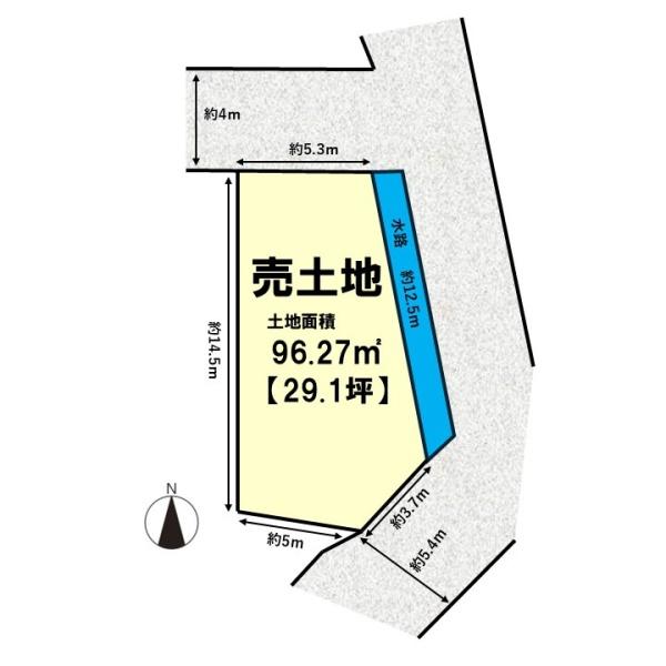 京都市西京区川島北裏町の売土地