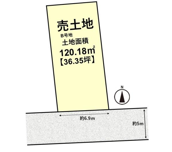 京都市西京区大原野上里男鹿町の売土地