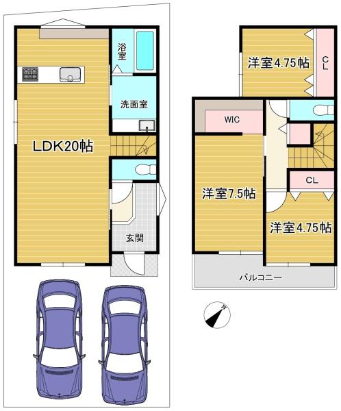 長岡京市滝ノ町１丁目の土地