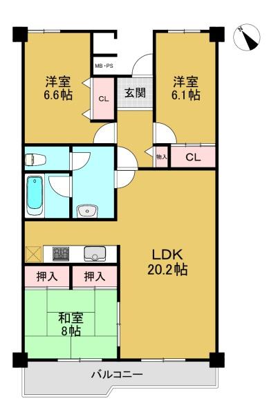 桂川ハイツ５号館