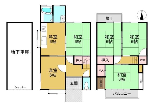 京都市西京区川島権田町の中古一戸建
