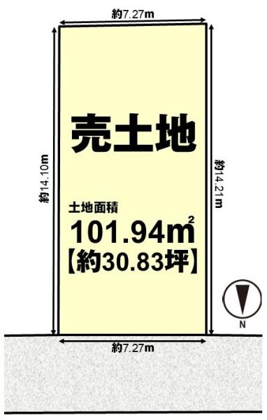 京都市西京区樫原平田町の売土地