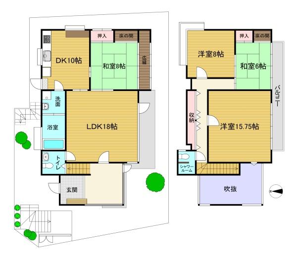 向日市寺戸町西野の中古一戸建