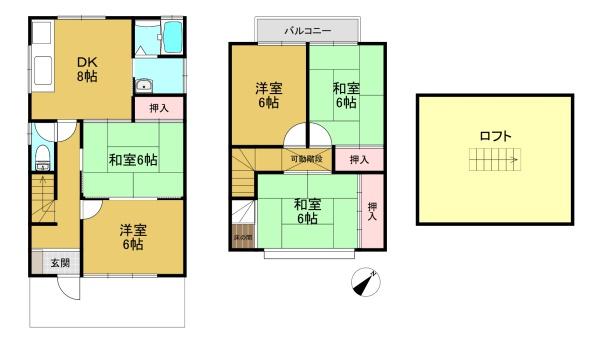 京都市西京区下津林中島町の中古一戸建
