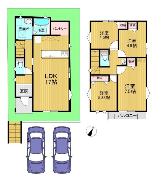 京都市西京区松尾上ノ山町の新築一戸建