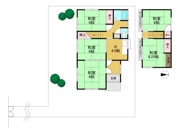 向日市寺戸町西垣内の中古一戸建