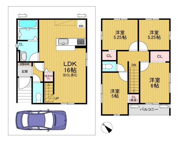 京都市西京区大枝沓掛町の新築一戸建