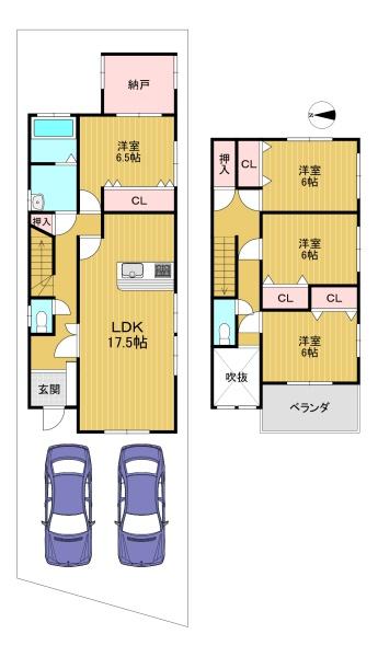 長岡京市奥海印寺鈴谷の中古一戸建