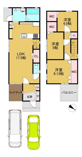 京都市西京区牛ケ瀬奥ノ防町の土地