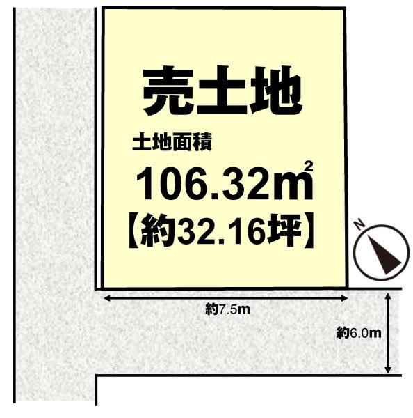 京都市西京区牛ケ瀬奥ノ防町の売土地