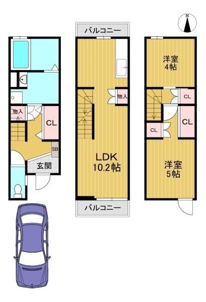 京都市西京区牛ケ瀬堂田町の一戸建