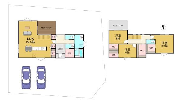 長岡京市梅が丘３丁目の売土地