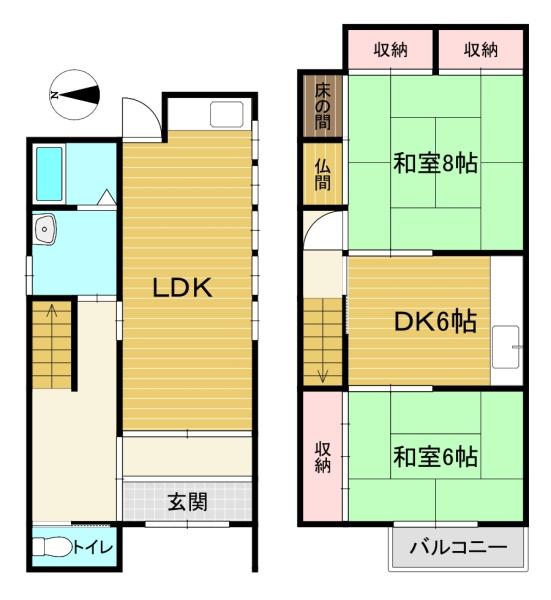 京都市西京区大原野東野町の中古一戸建