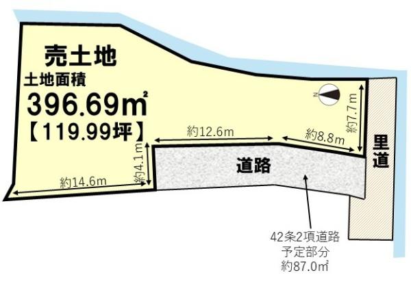 京都市西京区川島玉頭町の売土地