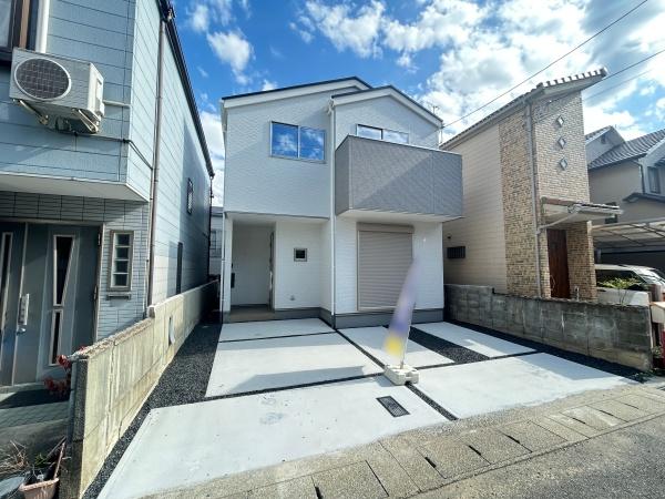 向日市寺戸町大牧の新築一戸建(前面道路含む現地写真)