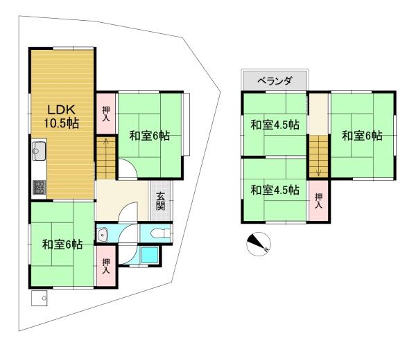 京都市西京区大原野上里南ノ町の中古一戸建