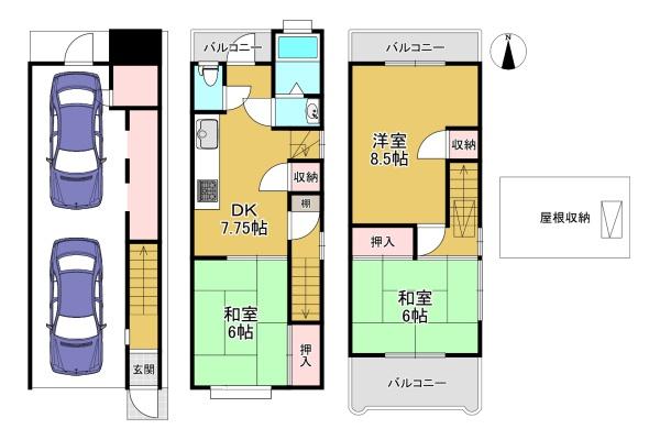 長岡京市天神５丁目の中古一戸建