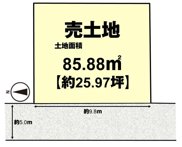 京都市南区久世川原町の売土地