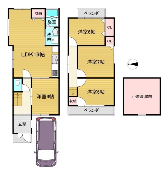 京都市西京区川島権田町の中古一戸建
