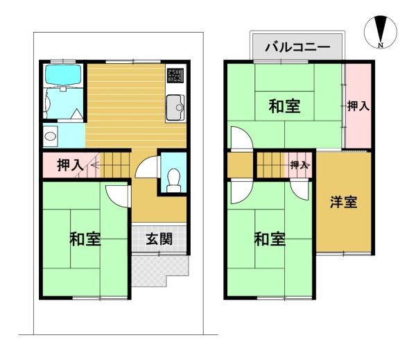 京都市南区久世川原町の中古一戸建