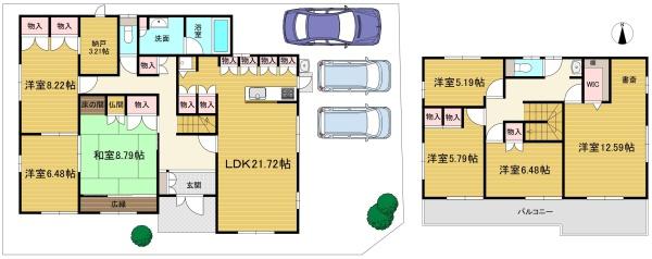 向日市寺戸町大牧の中古一戸建