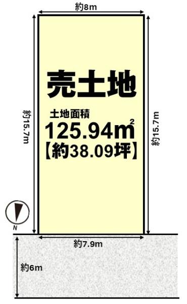 京都市西京区大原野上里勝山町の土地