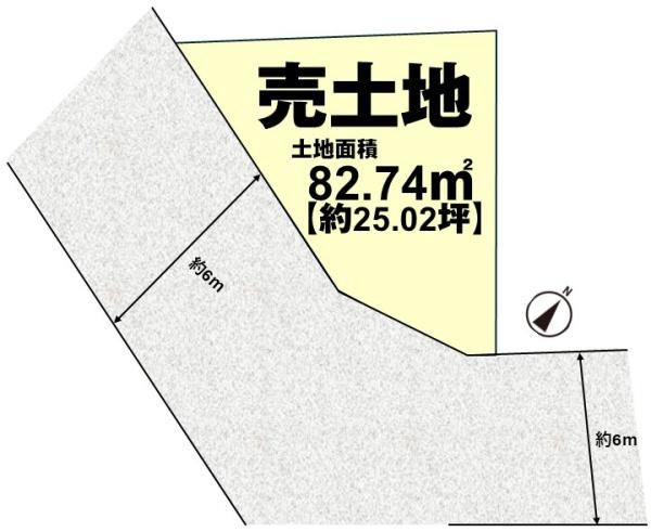 京都市西京区下津林中島町の売土地