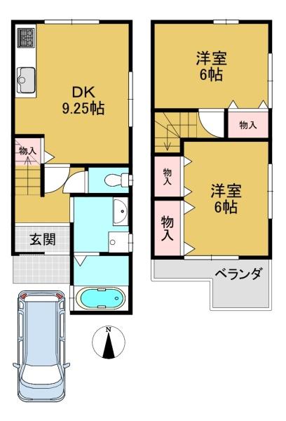 京都市西京区川島権田町の新築一戸建