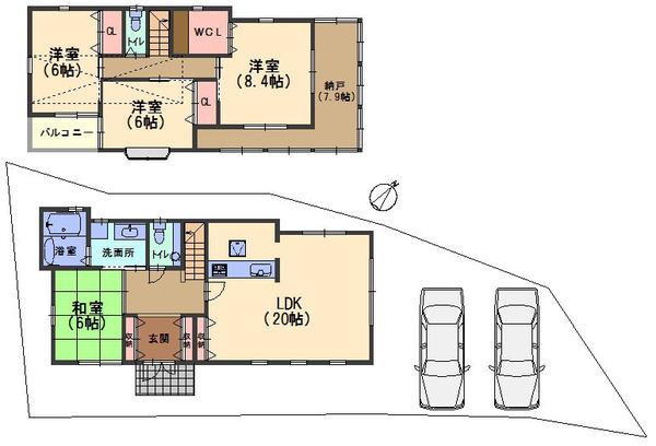 向日市寺戸町古城の中古一戸建