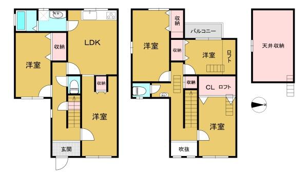 京都市南区久世大薮町の中古テラスハウス