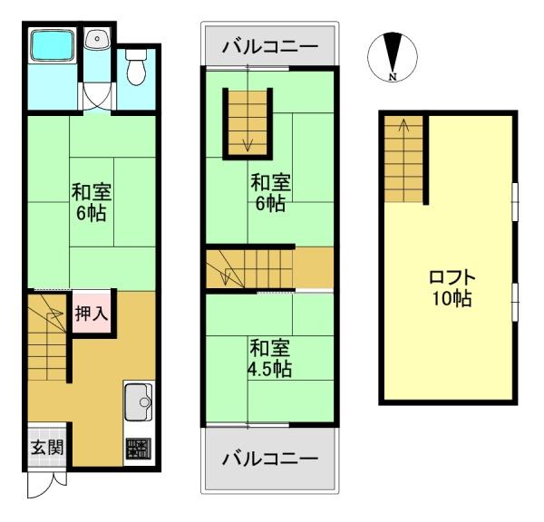 京都市右京区梅津中倉町の中古一戸建