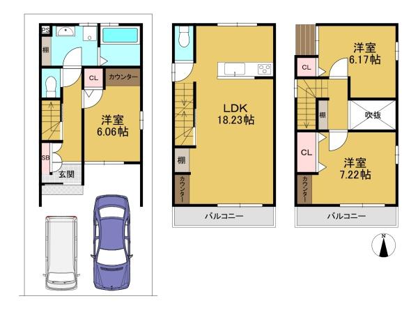 向日市森本町石田の土地