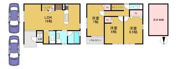 向日市森本町春日井の土地